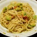ちょこりんず's cooksnap of when they made 簡単！濃厚アボガドと明太子パスタ.