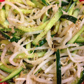 bird34's cooksnap of when they made 簡単？手抜き？もやしときゅうりのナムル.