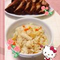 もぐもぐ人's cooksnap of when they made 鶏飯おにぎり.