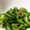 smilyhiro's cooksnap of when they made 夏の定番☆にがうりの梅風味.