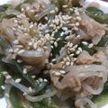 キジトラとハチワレ's cooksnap of when they made 小女子ピーマン白滝のきんぴら炒め.