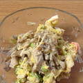 hrkwmaki's cooksnap of when they made 白菜と舞茸のごまマヨネーズ和え.