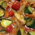 ひさぽんFF's cooksnap of when they made 簡単！ゴロゴロ夏野菜の麻婆炒め♪.