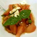 PuChiC0's cooksnap of when they made カプレーゼ風♪トマトとチーズのサラダ.