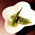 弘愛。's cooksnap of when they made 簡単！美味♡オクラのバター醤油炒め.
