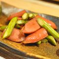 ＷａＴヒロコロ's cooksnap of when they made アスパラとソーセージのマヨとオイ炒め.