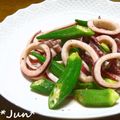 ＪＵＮちゃン's cooksnap of when they made いかとおくらの塩バター炒め.