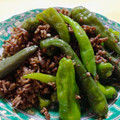 かんたんメシ万歳's cooksnap of when they made しし唐とひき肉のオイマヨ炒め.