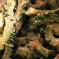 yuzu1122's cooksnap of when they made ゴーヤのごまドレッシング和え.