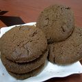 CKちゃん's cooksnap of when they made さっくり♪ハンドメイド♡チョコクッキー♫.