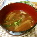 Kαi＊MαMα's cooksnap of when they made ちょこっとこだわり☆揚げと大根のお味噌汁.