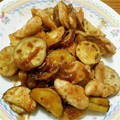あやかんぱり's cooksnap of when they made こっくり！鶏肉とさつまいもの味噌炒め.