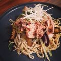 あやっさぁ's cooksnap of when they made 【茄子と牛のからめ蕎麦】薬味好きさんへ♪.