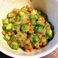 そめみ's cooksnap of when they made 夏にはこれ！オクラ納豆.