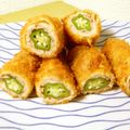 大魔女's cooksnap of when they made ☆オクラの巻き巻きカツ☆.