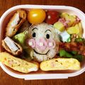 kuraponnn's cooksnap of when they made キャラ弁☆アンパンマン.