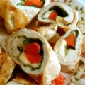 いりーな＠milk's cooksnap of when they made レンジで簡単！ササミの彩りロール蒸し.