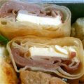 tamayan326's cooksnap of when they made クリチと生ハムで簡単春巻き.