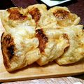 bichoku's cooksnap of when they made 野菜たっぷり焼肉風味の油揚げサンド.