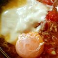 やまんばぁ。's cooksnap of when they made 超簡単!?チーズトマトチキンラーメン.