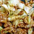 agak's cooksnap of when they made 簡単☆豚肉とキャベツの豆板醤炒め.