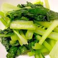 ありぴ～'s cooksnap of when they made 小松菜の炒めもの.
