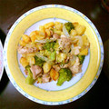 空ちゃんかんちゃん's cooksnap of when they made じゃが☆とり炒め.