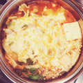 mao＊．'s cooksnap of when they made 激ウマ！！とろ～りチーズのキムチ鍋.