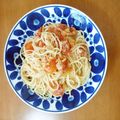 ザ•かーまん's cooksnap of when they made カニ缶で贅沢気分スパゲッティ♪.