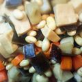 uomaru's cooksnap of when they made ❖ゴロゴロ高野豆腐入り五目煮豆❖.