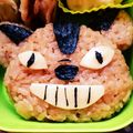 おぉち♡あぁち's cooksnap of when they made キャラ弁☆おにぎり１５・ネコバス.