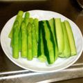 ヤミーヤムヤム's cooksnap of when they made 簡単＊アスパラのおいしい茹で方.