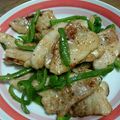 hitomiria's cooksnap of when they made 豚バラ マリネ 塩レモンソース.