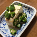 みかん組's cooksnap of when they made ☆簡単オクラとじゃこのごま和え★.