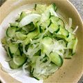 mr1101's cooksnap of when they made 胡瓜＆玉ねぎのマリネ風♪さっぱりサラダ.