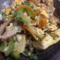 はちタロウ's cooksnap of when they made 苦くない♪豚こまゴーヤチャンプル.
