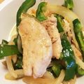 ユウトン4's cooksnap of when they made 定番★鶏胸肉とピーマンの味噌炒め.