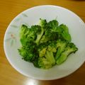 UMAe's cooksnap of when they made スピードあと一品！ブロッコリーのお浸し.