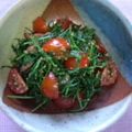 バウンド's cooksnap of when they made おかひじきとミニトマトの梅和え.