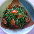 バウンド's cooksnap of when they made おかひじきとミニトマトの梅和え.