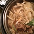 White-Plumeria's cooksnap of when they made ささがきゴボウがメイン美味しいスキヤキ！.