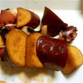 ☆佐夜☆'s cooksnap of when they made サツマイモとタコの甘辛煮物.