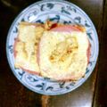 のぶりん50's cooksnap of when they made 薄揚げピザ.