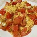快くん's cooksnap of when they made トマトとたまごの醤油麹炒め.