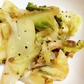 むーにんママ's cooksnap of when they made 超簡単キャベツとしめじのめんつゆマヨ炒め.