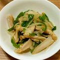よっぴー＊'s cooksnap of when they made 鶏のヤゲンのチキンコンソメ炒め.