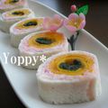yoppy゜'s cooksnap of when they made おせちにいかが～三色卵焼き☆お弁当にも❤.