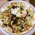 あるっこ's cooksnap of when they made ☆キャベツと魚肉ソーセージの塩昆布炒め☆.