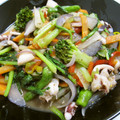 ハナレ's cooksnap of when they made 簡単＊生姜の効いたイカの中華炒め.