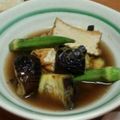 ララクク's cooksnap of when they made オクラ、ナス、厚揚げの炊いたん.